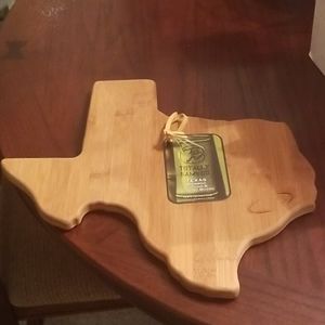 Texas Bamboo Cutting & Serving board